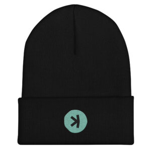 Kaspa Embroidered Beanie