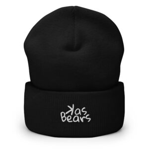 KasBears Embroidered Beanie